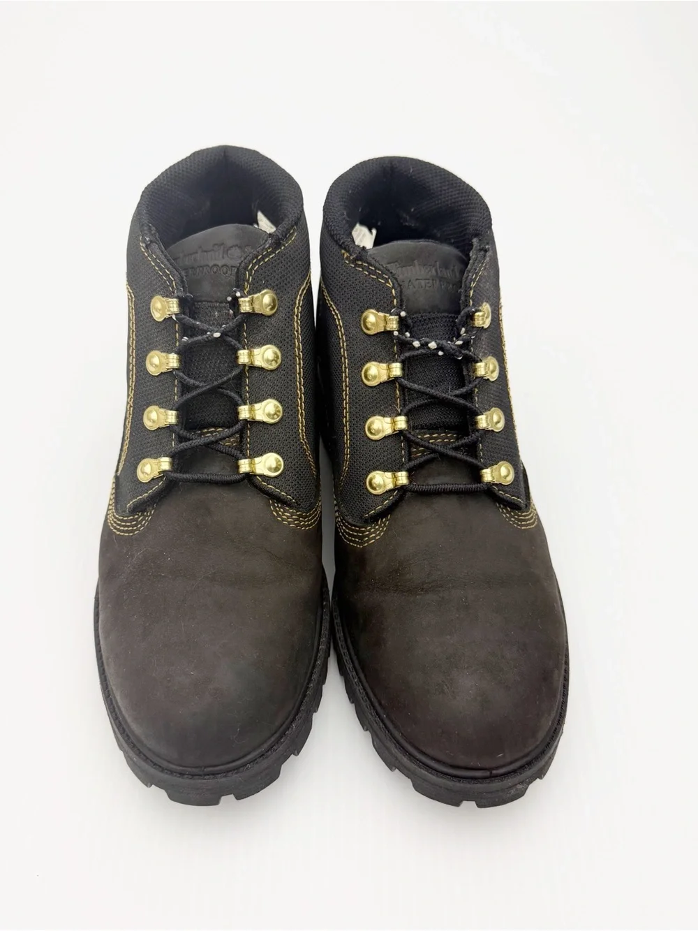 Timberland Premium Campsite Waterproof Black Boots Shoes